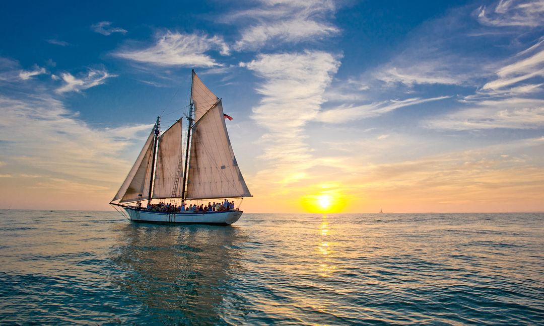 The Keys sailing, Key West